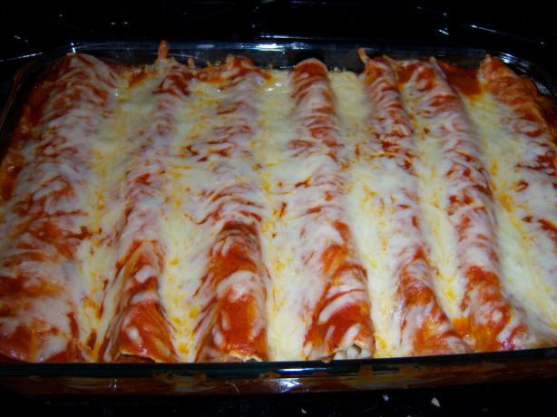 Chicken and Cheese Enchiladas. Photo by NELady