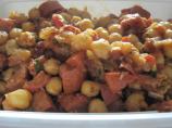 Spanish Garbanzo Beans and Tomatoes
