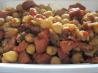 Spanish Garbanzo Beans and Tomatoes. Photo by Katanashrp