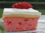 Bird's Strawberry Cake With Lemon Filling