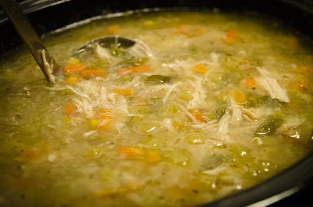 Crock Pot Chicken Vegetable Soup (Nothin' Fancy, Just Yummy). Photo by truebrit