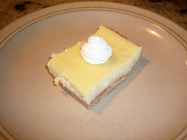 Laura's Incredible Key Lime Cheesecake Bars. Photo by Cupcake-Princess