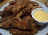 Rachael Ray's Pretzel-Crusted Chicken Fingers and Zucchini