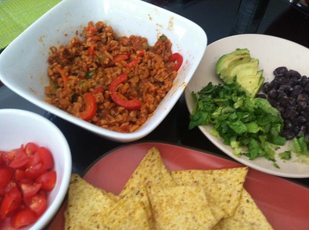 10 Minute Tvp Tacos. Photo by JanuaryBride