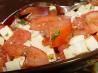 Mozzarella and Tomato Salad With Italian Basil Salad Dressing