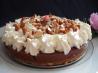 Chocolate & Hazelnut Muhallabieh - Middle Eastern Cream Tart