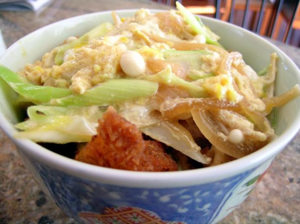 Katsudon (Japanese Dish). Photo by Rinshinomori