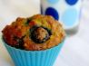 Blueberry Oatmeal Muffins With Walnuts. Recipe by kellymbrown