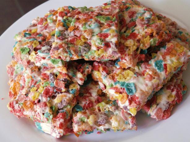 Fruity Pebbles Treats. Photo by JanuaryBride