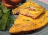 Spring Frittata With Ham, Asparagus, and Herbs. Photo by loof