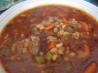 Beef Barley Soup. Recipe by Cul_de_sac_Barbie