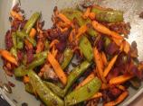 Roasted Snap Peas With Shallots