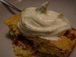 Erica's Rhubarb Cake. Photo by kittycatmom