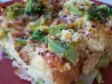 Ham and Broccoli Strata