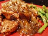 Pork Chops in Tea Berry Sauce