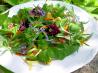 Elizabethan English Herb and Flower Salad With Honey Dressing
