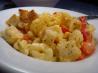 Gratineed Macaroni and Cheese With Tomatoes. Recipe by WiGal