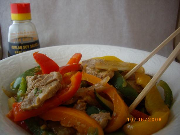 Pork in Garlic Sauce. Photo by Sage