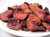 Unfried Crispy Baked Beet Chips (Low Fat). Recipe by grumblebee