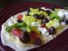 Mediterranean Veggie Wrap. Recipe by Terri F.