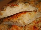 Cheesy Onion Focaccia (Bread Machine)