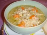 Scarborough Fair Chicken Barley Soup