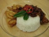 Rice and Veg Beans Platter Meal(Vegetarian)