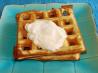 Michael White's Whole-Wheat Peanut Butter Waffles. Recipe by Mrs.J