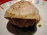 Cheesy Sausage Cakes on Roasted Field Mushrooms. Recipe by MarraMamba