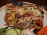 Roasted Vegetable Tortilla Bake. Recipe by Julie 927