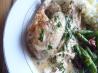 Chicken With Tarragon Cream Sauce. Recipe by lazyme
