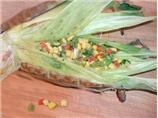 Aztec Corn BBQ'd in Husks