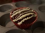 Double Choc Fudge Brownie Muffins. Photo by mortar&pestle