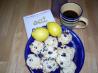 Blueberry Lemon Scones. Recipe by Ravenseyes