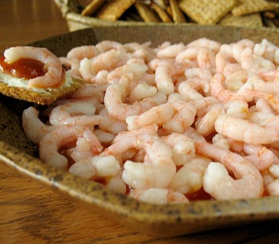 Easy Shrimp Dip. Photo by Calee