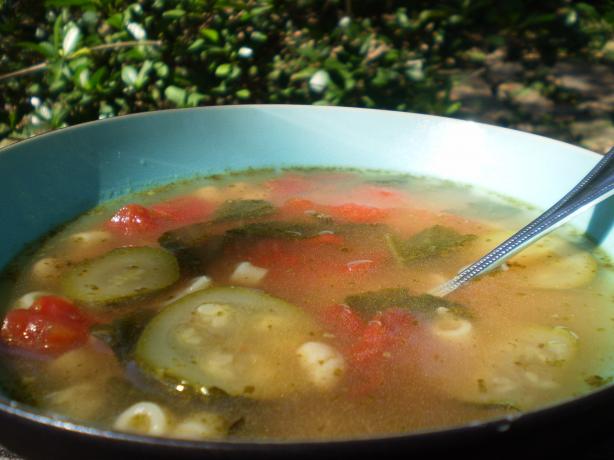 Tuscan Style White Bean Soup. Photo by breezermom