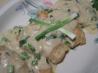 Chicken With Creamy Green Onion Sauce. Recipe by Krista Roes