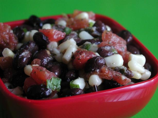 Holly's Greek Bean Salsa. Photo by mailbelle