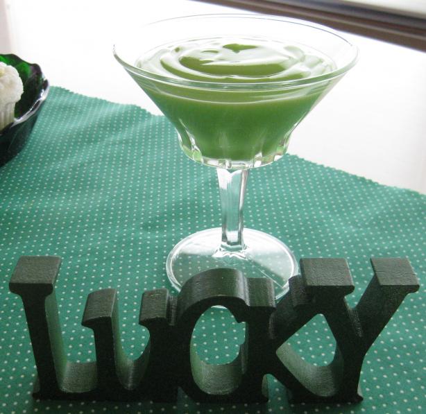 St. Patrick's Day Pudding. Photo by Ceezie