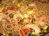 Singapore Fried Noodles. Recipe by Rhonda Scheurer