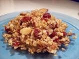 Bulgur Pilaf W/ Almonds and Cranberries