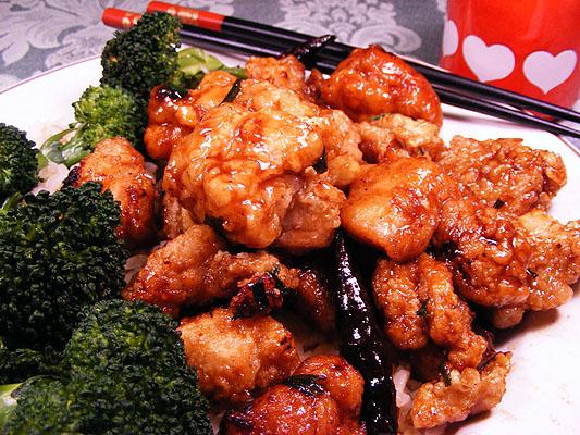 General Tso's Chicken (Tso Chung Gai). Photo by Lavender Lynn