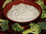 Creamy Low-Calorie Dill Dip