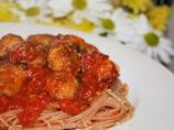 Spaghetti With Chicken Meatballs