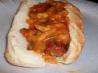 Feisty Mustard Topped Hot Dogs