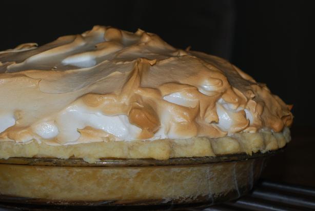 Blue Ribbon Mile High Lemon Meringue Pie. Photo by Katzen