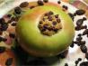 Peanut Butter, Chocolate, Raisin Stuffed Apples !