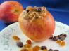 Peanut Butter, Chocolate, Raisin Stuffed Apples !