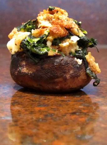 Spinach Stuffed Mushrooms. Photo by Rita~
