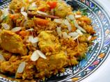 Kashmiri Chicken, Cardamom and Saffron Pilau: Spiced Indian Rice